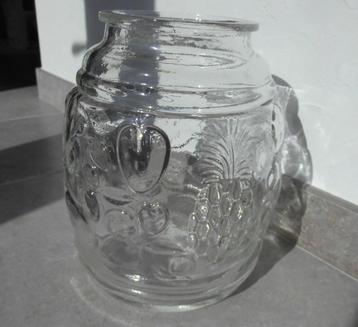 Glazen rumpot 24 x 20 cm beschikbaar voor biedingen