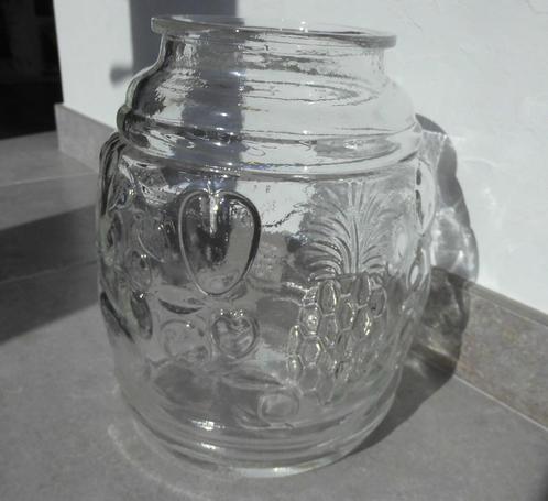 Glazen rumpot 24 x 20 cm, Huis en Inrichting, Keuken | Servies, Zo goed als nieuw, Kom(men), Overige stijlen, Glas, Ophalen of Verzenden