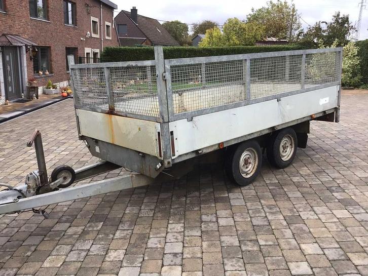 2002 Eduard Dropside Tray AT20 Auto Aanhanger, Auto diversen, Aanhangers en Bagagewagens, Gebruikt