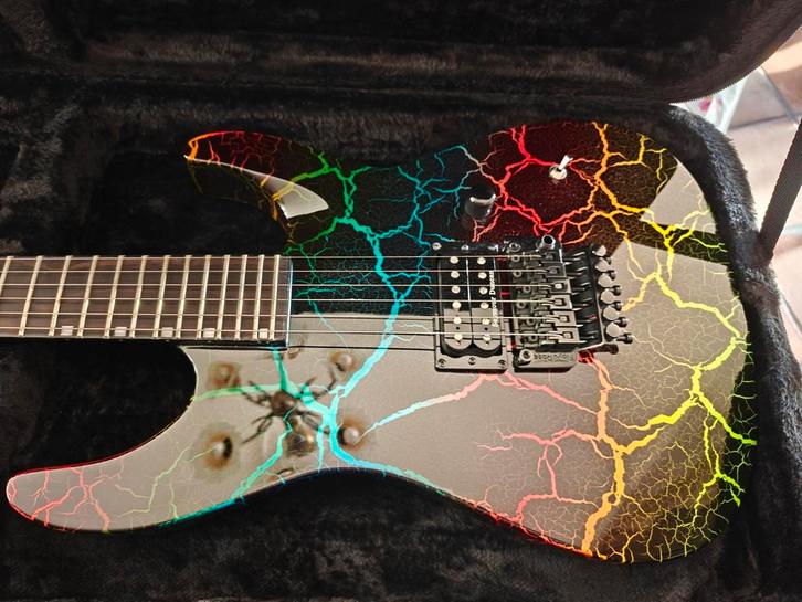 LTD ESP M-1 custom '87, Muziek en Instrumenten, Snaarinstrumenten | Gitaren | Elektrisch, Zo goed als nieuw, Ophalen