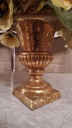 Goudkleurig vaasje, Huis en Inrichting, Woonaccessoires | Vazen, Ophalen, Kunststof