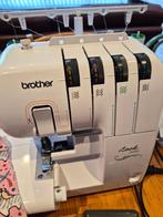 Brother Lock 2104 D overlock zeer goede staat, Ophalen, Zo goed als nieuw, Lockmachine, Brother