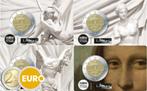 Frankrijk 2025 - 4x 2 euro in coincard - Louvre - BU, Ophalen of Verzenden, Frankrijk, 2 euro
