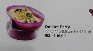 Omelet party, Enlèvement, Comme neuf