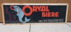 Reclamebord Orval bier, Verzamelen, Nieuw, Overige merken, Reclamebord, Plaat of Schild, Ophalen of Verzenden