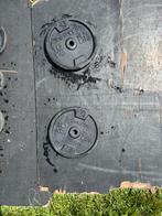 2 platen van 10 kg- 28mm, Sport en Fitness, Ophalen, Nieuw