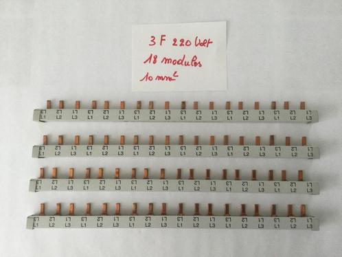 Overbruggingsrails voor zekeringen elektriciteit, Doe-het-zelf en Bouw, Elektriciteit en Kabels, Nieuw, Ophalen of Verzenden