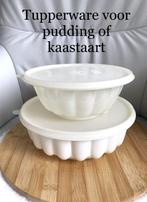 Tupperware 2 komplete dozen voor pudding of kaas ., Huis en Inrichting, Keuken | Tupperware, Overige typen, Gebruikt, Wit, Verzenden