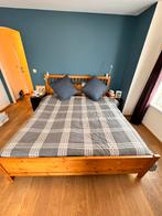 Bedframe van Ikea, Huis en Inrichting, Ophalen, Gebruikt, Tweepersoons, Ikea Hemnes