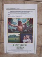 filmaffiche Greystoke, The Legend Of tarzan 1984 filmposter, Verzamelen, Ophalen of Verzenden, A1 t/m A3, Zo goed als nieuw, Rechthoekig Staand