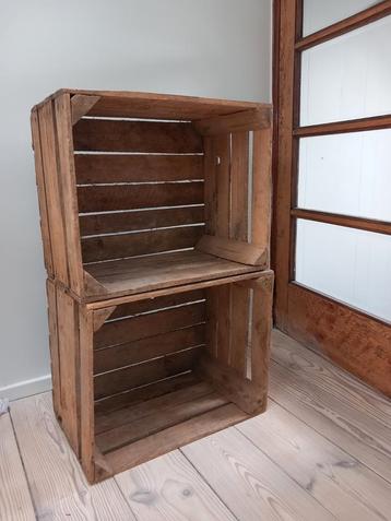 2 fruitkisten, Huis en Inrichting, Woonaccessoires | Kisten, Ophalen, Gebruikt