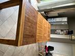 Eiken eettafel (met verlengstuk), Huis en Inrichting, Tafels | Eettafels, Ophalen, Gebruikt, 100 tot 150 cm, Eikenhout