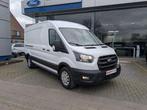 Ford Transit 2T Trend 350L L3H2 2.0TDCi 130pk (bj 2023), Auto's, Stof, Euro 6, 2500 kg, Wit