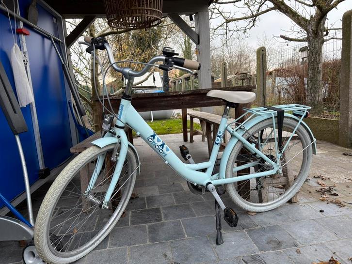 Meisjesfiets 24 inch XOXO bike fun, Fietsen en Brommers, Fietsen | Meisjes, Gebruikt, 24 inch, Handrem, Ophalen