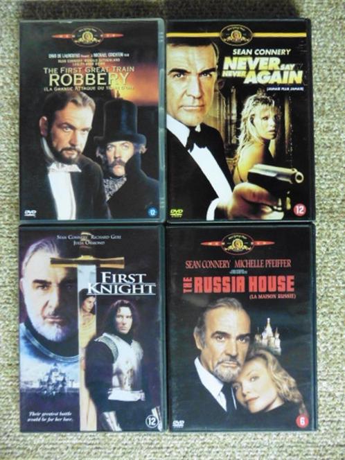 Sean Connery dvd pakket (4 Titels), Cd's en Dvd's, Dvd's | Klassiekers, Zo goed als nieuw, 1980 tot heden, Vanaf 12 jaar, Ophalen of Verzenden