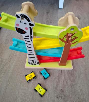 Autobaan met 3 autootjes, Kinderen en Baby's, Ophalen, Gebruikt