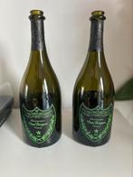 2 lege flessen champagne Dom Pérignon, Ophalen