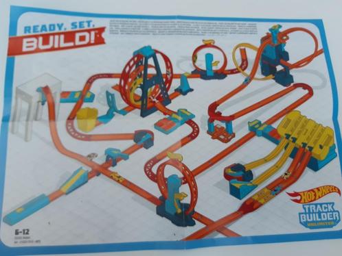 Hot Wheels Track Builder Stuntbox én boost kit, Kinderen en Baby's, Speelgoed | Racebanen, Zo goed als nieuw, Racebaan, Overige aandrijving