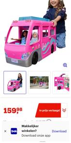 Barbie camper, Ophalen, Zo goed als nieuw, Barbie