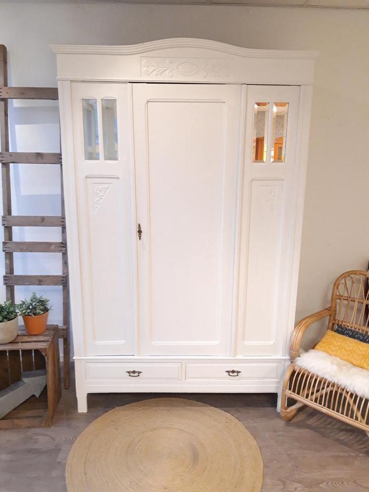 Vintage demontabele kledingkast, Kinderen en Baby's, Kinderkamer | Commodes en Kasten, Zo goed als nieuw, Kast, 105 cm of meer
