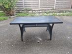 Tuintafel zwart, Tuin en Terras, Ophalen, Zo goed als nieuw