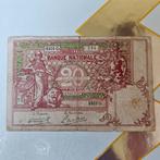 Bankbiljet 20 frank uit 1913, Ophalen, Los biljet