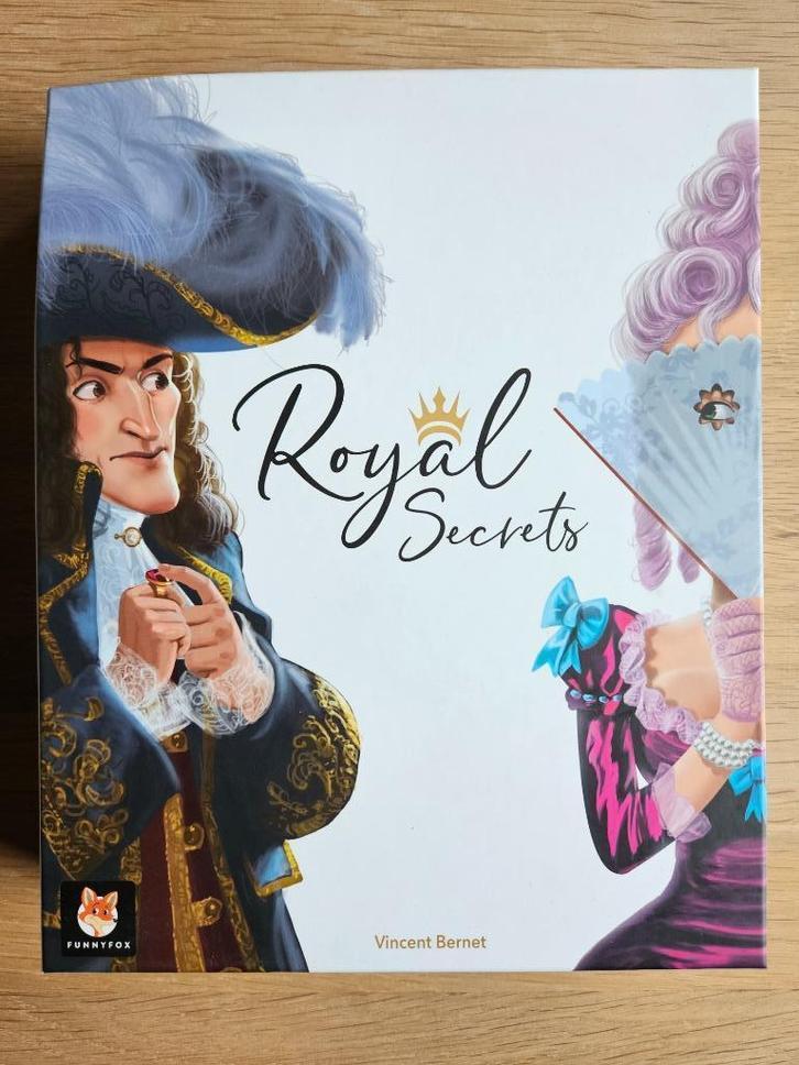 Jeu de société - Royal secrets, Hobby en Vrije tijd, Gezelschapsspellen | Bordspellen, Zo goed als nieuw, Drie of vier spelers