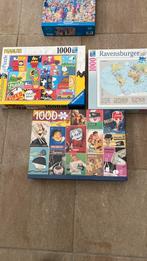 3 puzzels. Van 1000 stukjes, Ophalen of Verzenden, Zo goed als nieuw
