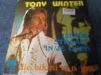45T TONY WINTER--LIEFDE STRAALT IN JE OGEN---, 7 pouces, En néerlandais, Utilisé, Enlèvement ou Envoi