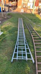 Aluminium ladder 5m, Ophalen, Zo goed als nieuw, Ladder