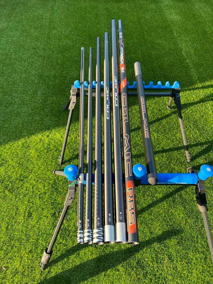 colmic atomica k40 11.50 meter, Sports nautiques & Bateaux, Pêche à la ligne | Poissons blancs, Comme neuf, Ligne fixe, Enlèvement