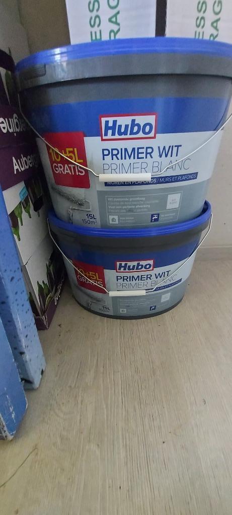 75L Primer HUBO wit nieuw (Ref.: 590925), Doe-het-zelf en Bouw, Verf, Beits en Lak, Nieuw, Verf, 20 liter of meer, Wit, Ophalen