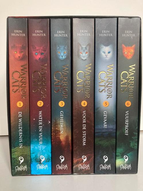 Warrior cats boxset (serie 1, serie 2 en serie 3), Boeken, Fantasy, Zo goed als nieuw, Ophalen of Verzenden