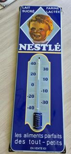 Plaque émaillée Thermomètre Nestlé 80 cm x 25 cm, Ophalen of Verzenden