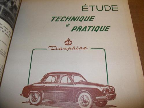 revue technique renault dauphine, Auto diversen, Handleidingen en Instructieboekjes, Ophalen of Verzenden