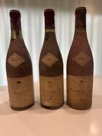 3 flessen Pommard Clos des Epernaux 1975., Verzamelen, Wijnen, Gebruikt, Frankrijk, Ophalen of Verzenden, Rode wijn
