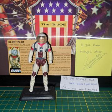 hasbro g.i.joe gi joe gijoe 25th captain ace v1 2008 beschikbaar voor biedingen