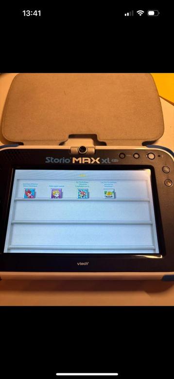 Vtech storio max  xl bleue, Enlèvement, Comme neuf