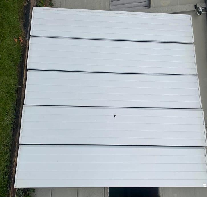 Elektrische Garagepoort Sectionale, Doe-het-zelf en Bouw, Deuren en Vliegenramen, Zo goed als nieuw, Garagedeur, Ophalen