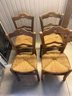 Antiieke  stoelen 4 stuks, Huis en Inrichting, Tafels | Eettafels, Ophalen, Gebruikt