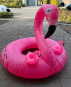 Opblaasbare Flamingo + 2 opblaasbare drankhouders, Kinderen en Baby's, Ophalen, Zo goed als nieuw