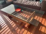 Vintage glazen salontafel, Ophalen