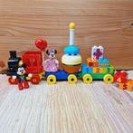Duplo 10597 Mickey Mouse Verjaardagstrein, Kinderen en Baby's, Ophalen of Verzenden, Zo goed als nieuw, Complete set, Duplo