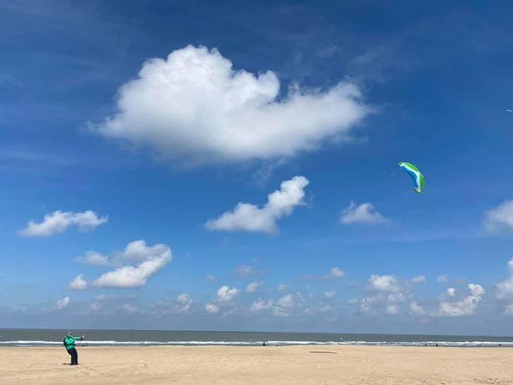 Kite Windvlieger Powerkite HQ 3.0 Vierlijnsmatrasvlieger, Sport en Fitness, Vliegeren, Vlieger, Ophalen of Verzenden