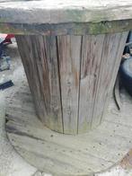 Touret en bois 1m40 de haut et 1m25 de diamètre, Jardin & Terrasse, Enlèvement ou Envoi, Utilisé, Bois