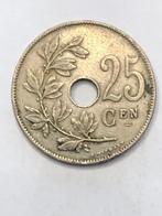 Munt België 25 cent Albert I  1927 VL MISSLAG zeldzaam !!!, Ophalen of Verzenden, Overig, Losse munt