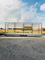 3-assige aanhangwagen 10 m 3,5 ton +helling+lier+structuur, Ophalen