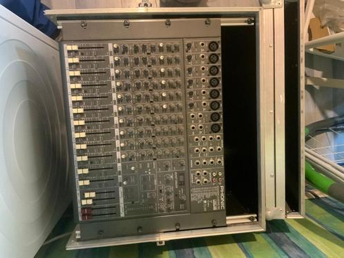 Mengpaneel en flightcase met toebehoren PHONIC HELIX BOARD 1, Muziek en Instrumenten, Behuizingen en Koffers, Gebruikt, Overige instrumenten