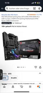 B550MSi moederbord, Computers en Software, Ophalen of Verzenden, Zo goed als nieuw