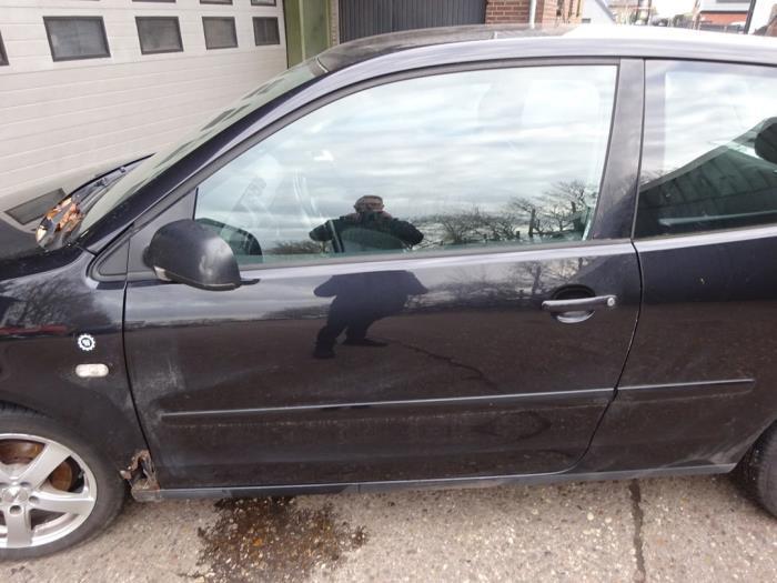 Portier 2Deurs links van een Volkswagen Polo (LC9Z), Auto-onderdelen, Carrosserie, Deur, Volkswagen, Gebruikt, 3 maanden garantie